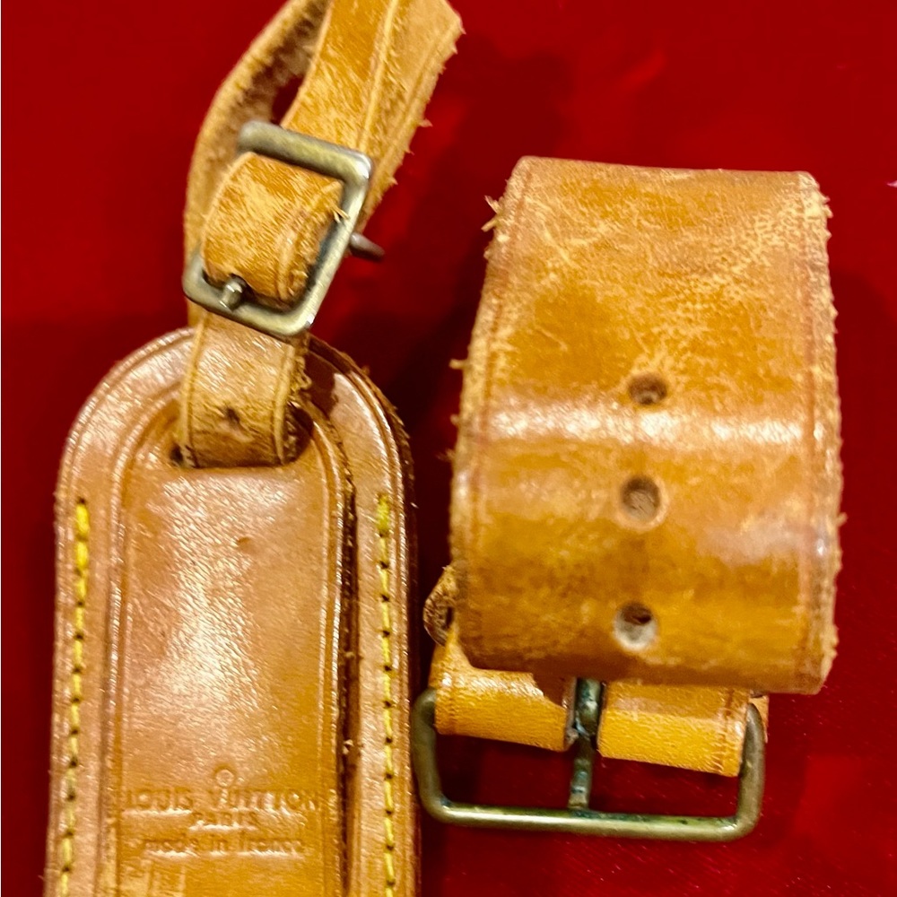 Louis Vuitton name tag